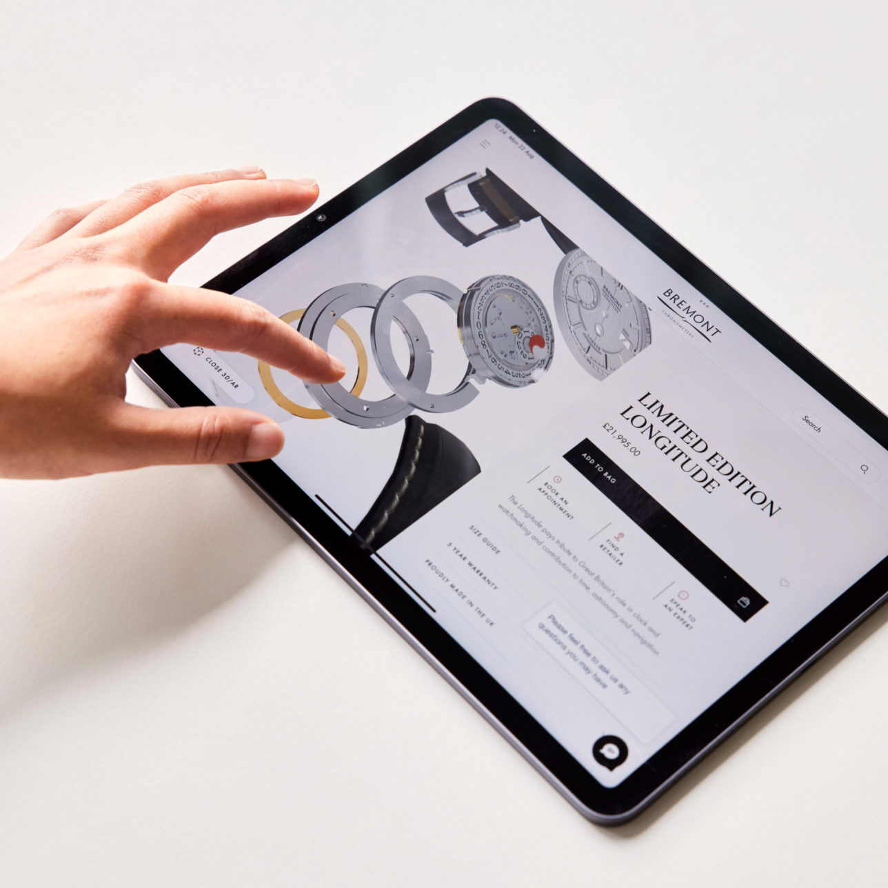 How AR improves the online experience for luxury retailers